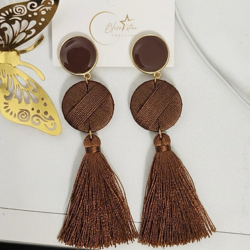 Boho knot Tassel
