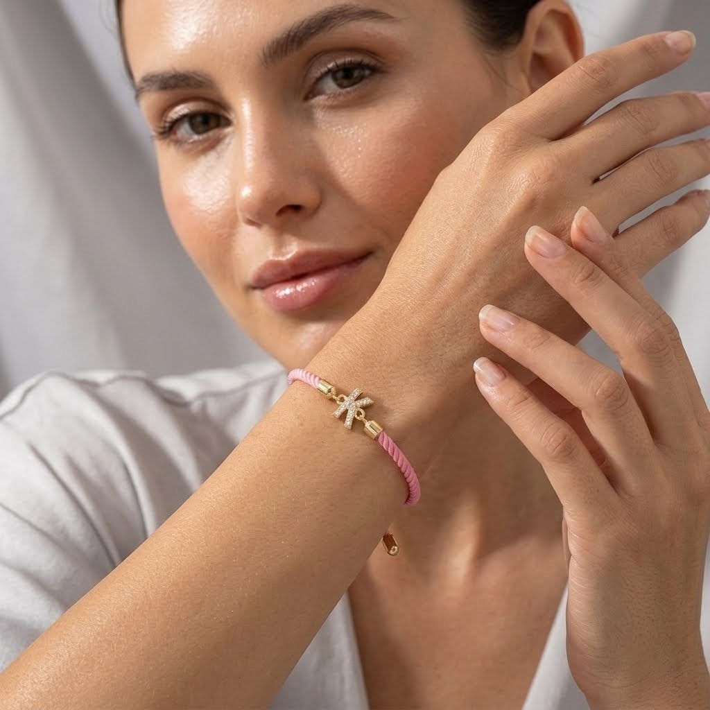 Bracelet with letters
