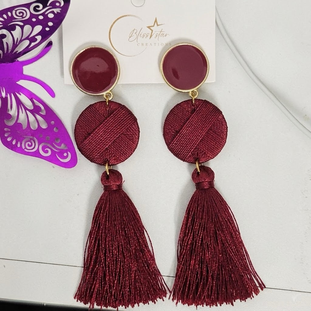 Boho knot Tassel