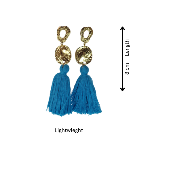 Elegant Long Tassel Drop Earrings