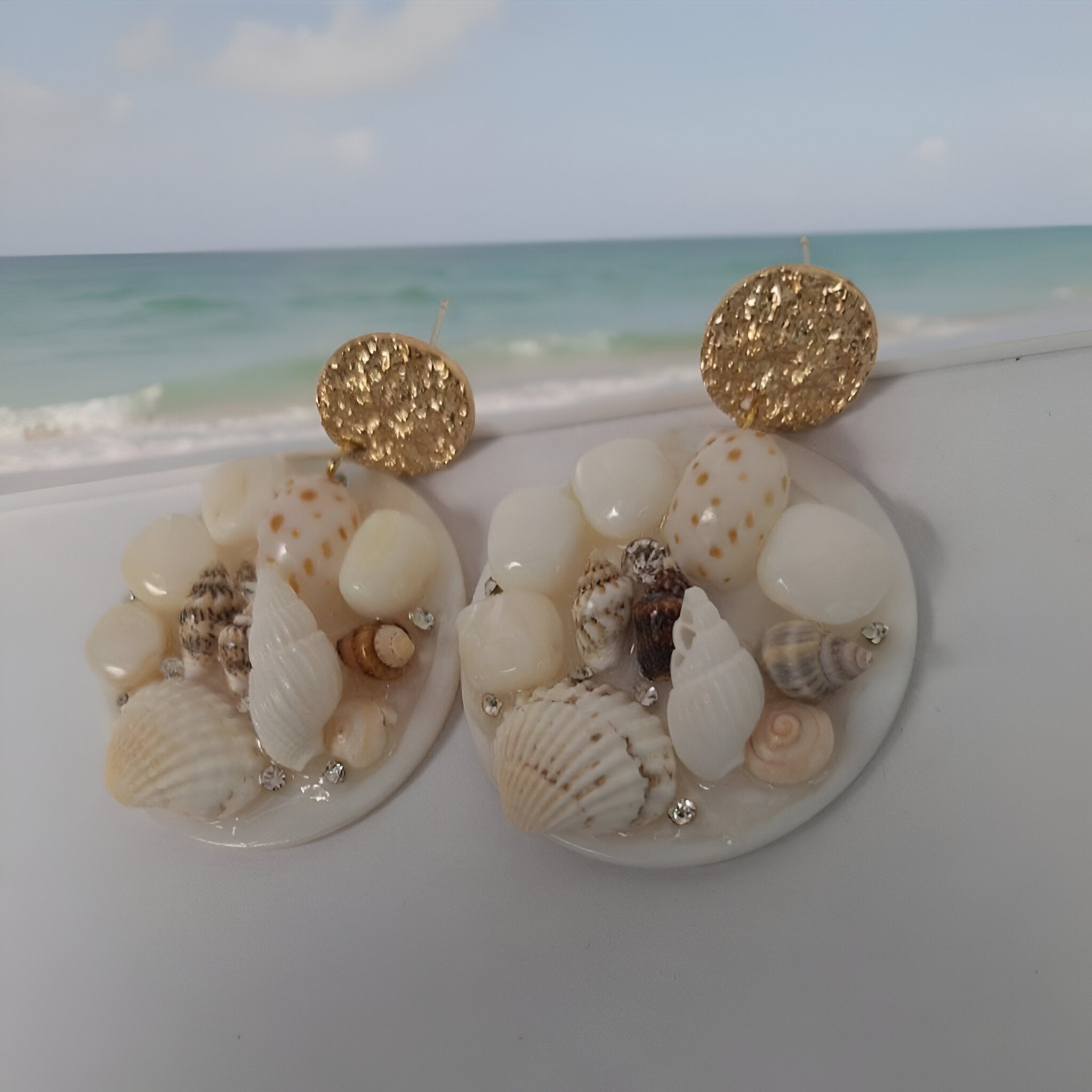 Sea ahells earrings